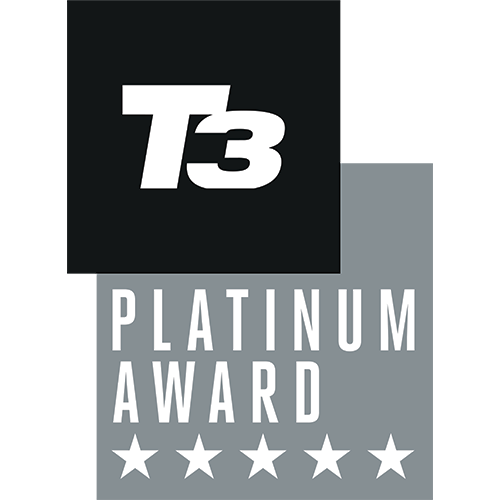 "T3 Platinum Award" logo