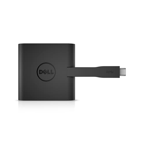 Dell Adapter - USB-C to HDMI/VGA/Ethernet/USB 3.0 DA200
