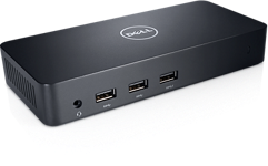 Kuva Dell USB 3.0 D3100 -telakointiasemasta.