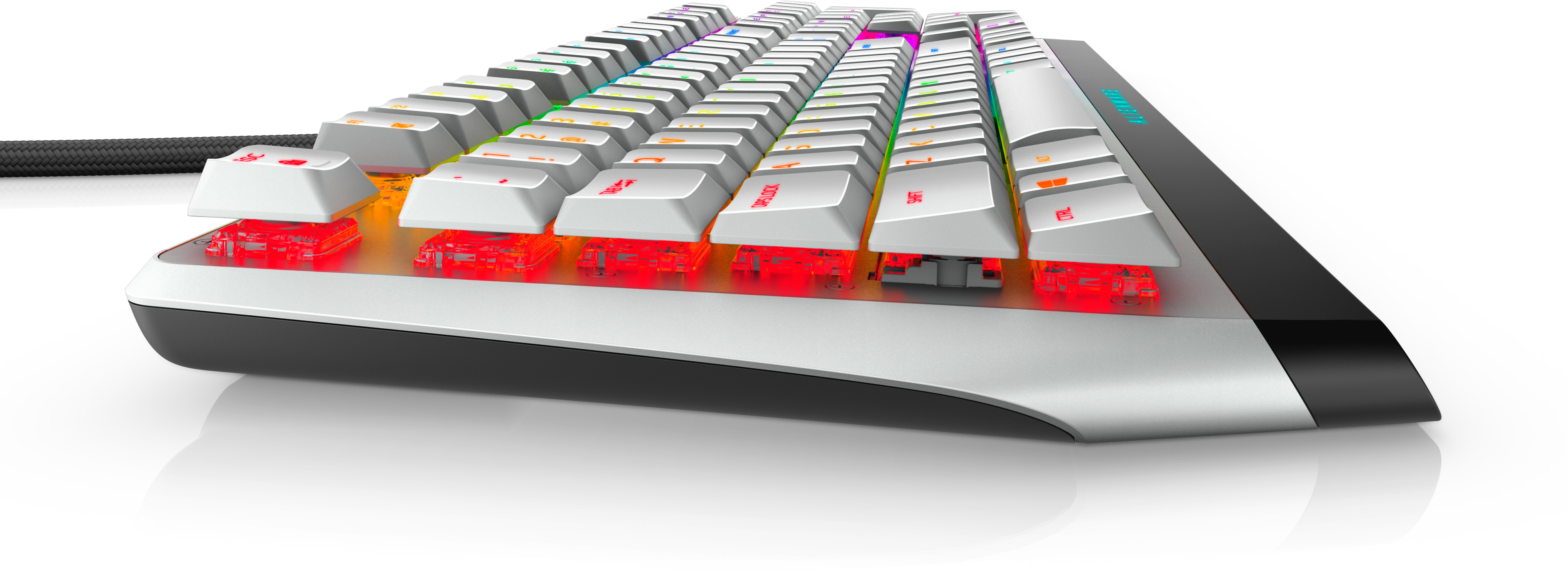 Alienware Low Profile RGB Mechanical Gaming Keyboard - AW510K - Lunar Light Alienware Low Profile RGB Mechanical Gaming Keyboard - AW510K - Lunar Light