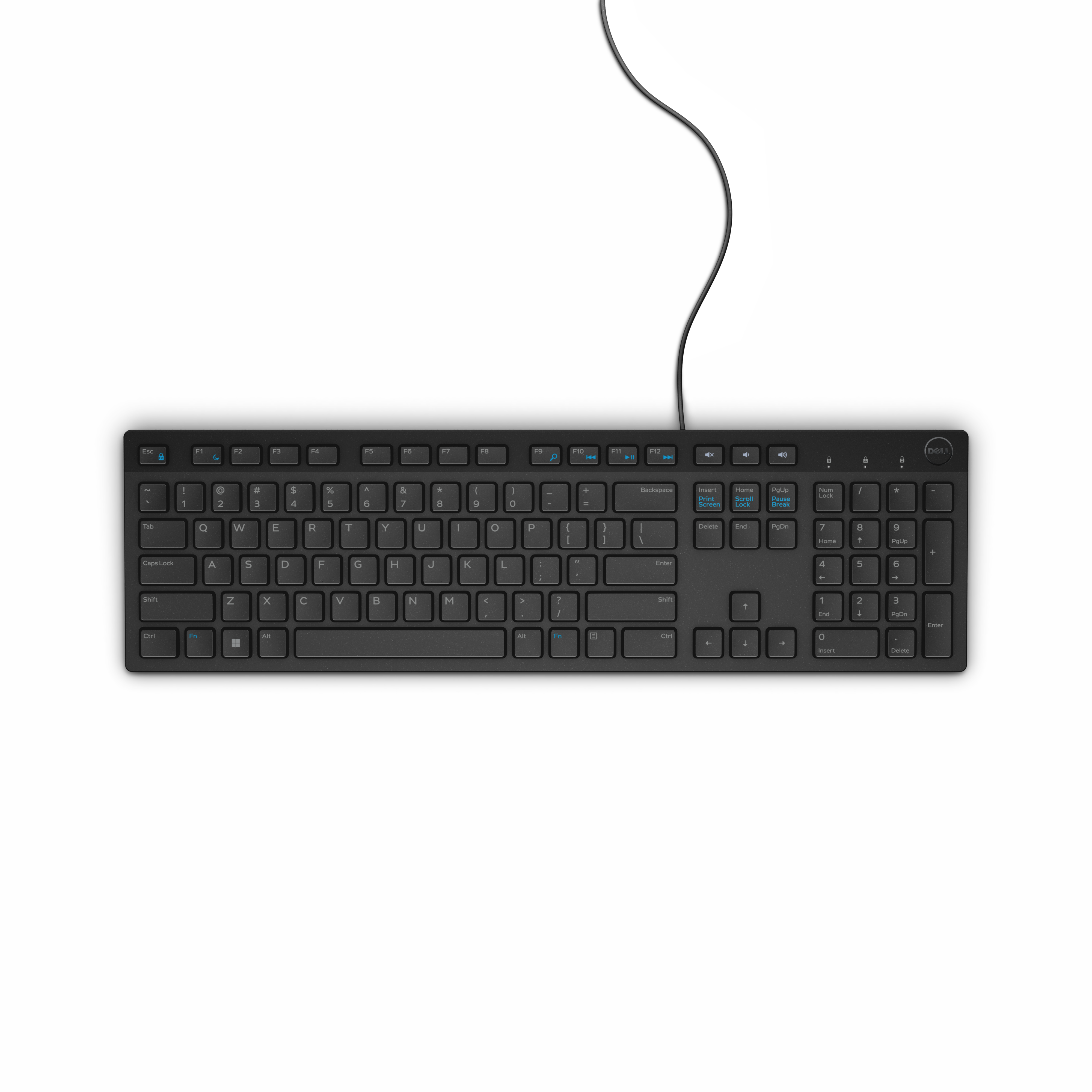 Dell Multimedia Keyboard-KB216 - US International (QWERTY) - Black | Dell  USA