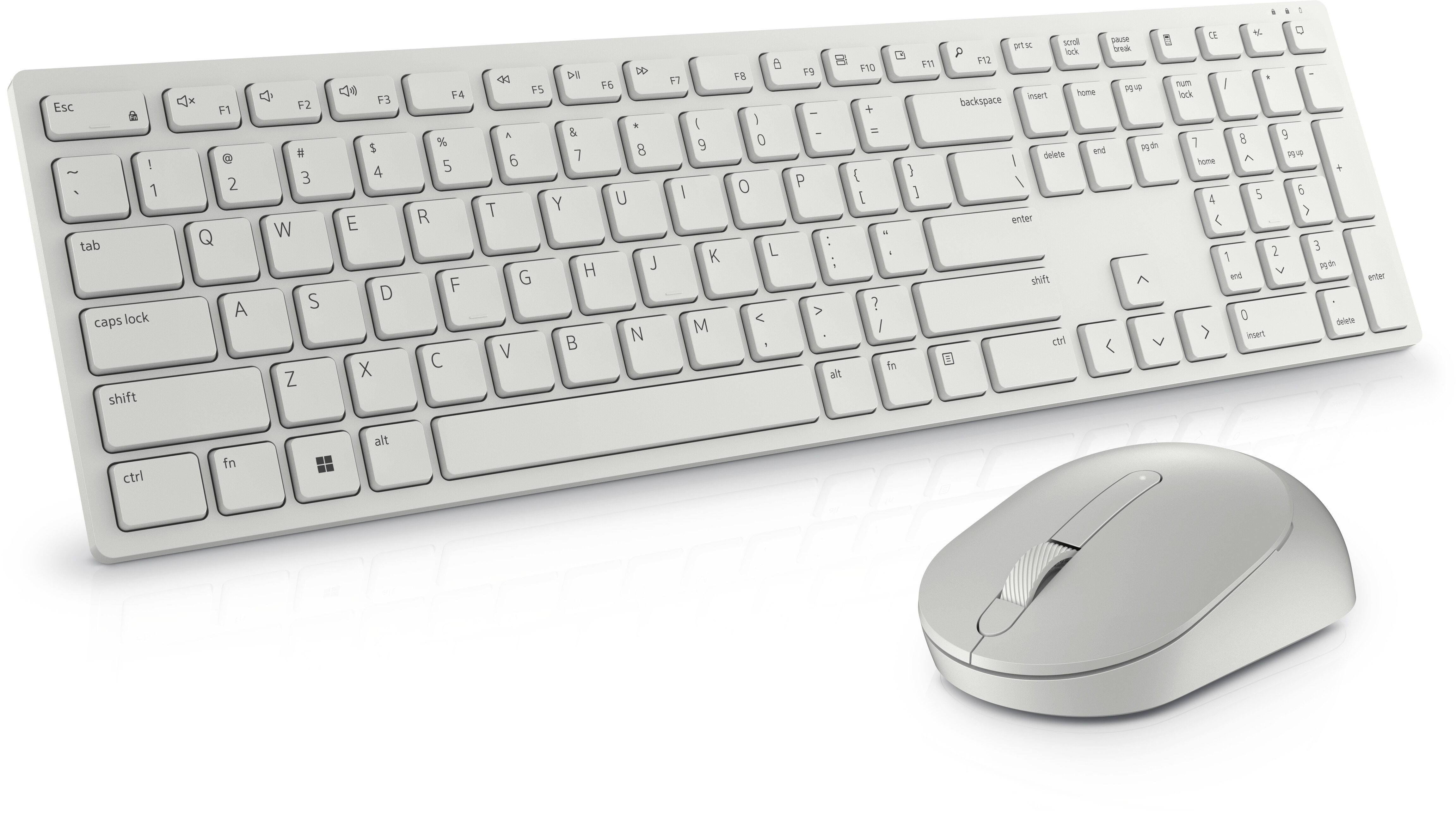 neerhalen Verdachte Rauw Dell Pro draadloos toetsenbord en draadloze muis – KM5221W – Belgisch  (AZERTY) – wit | Dell Nederland