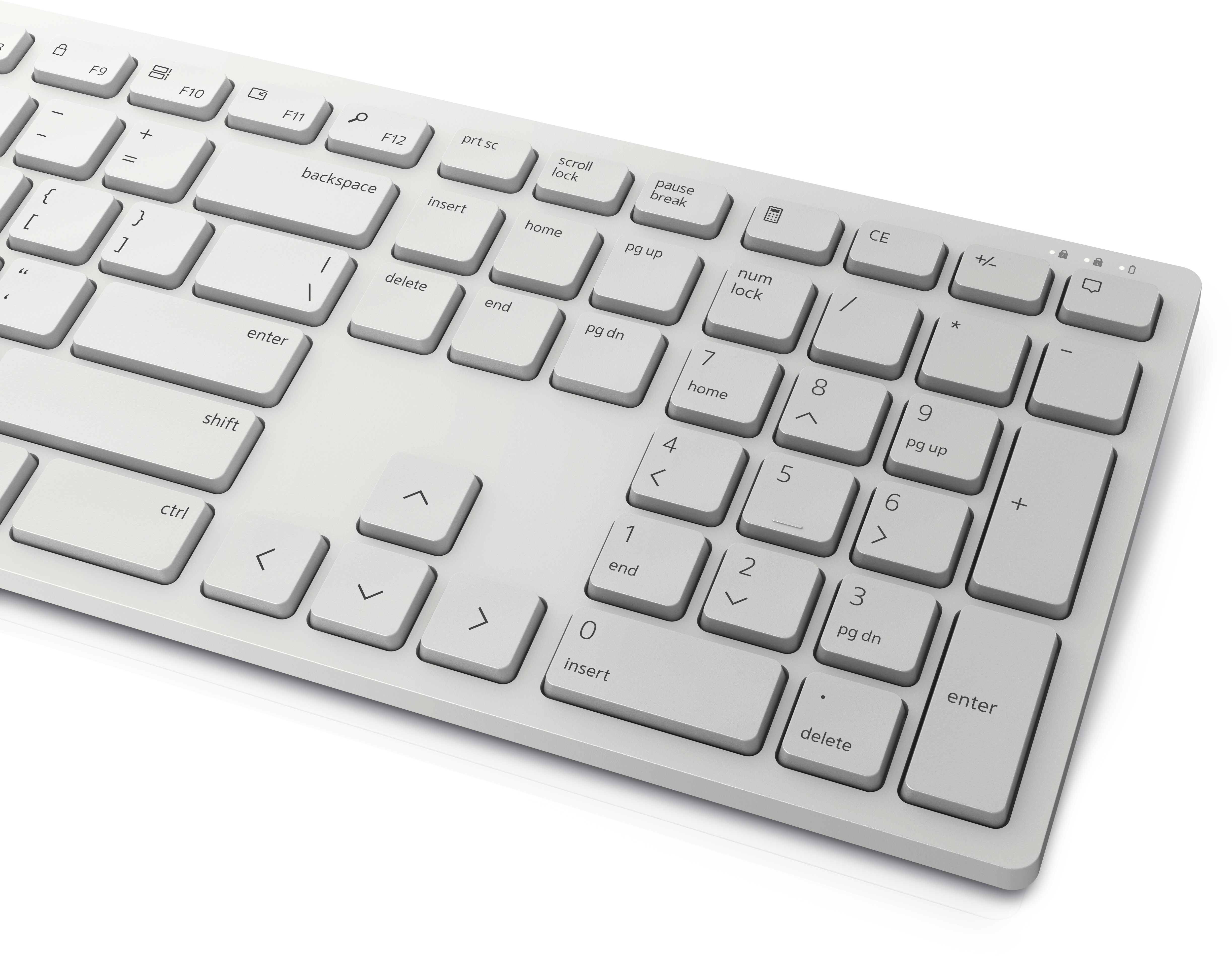 Hol Productie genade Dell Pro draadloos toetsenbord en draadloze muis – KM5221W – Belgisch  (AZERTY) – wit | Dell Nederland