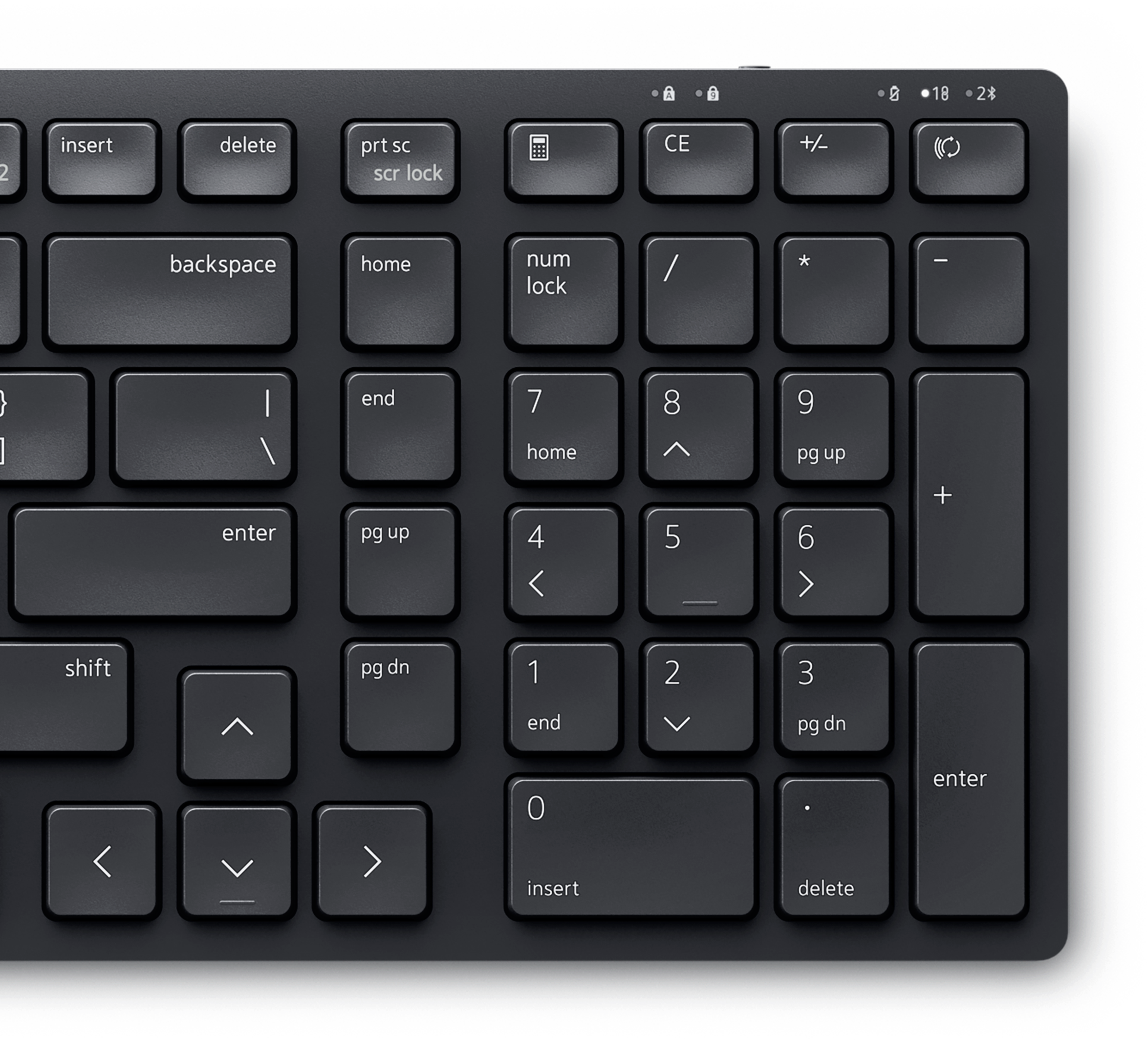 Dell KM555 keyboard supports Bluetooth connectivity