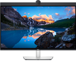A Dell UltraSharp U3223QZ videokonferencia-monitor képe.