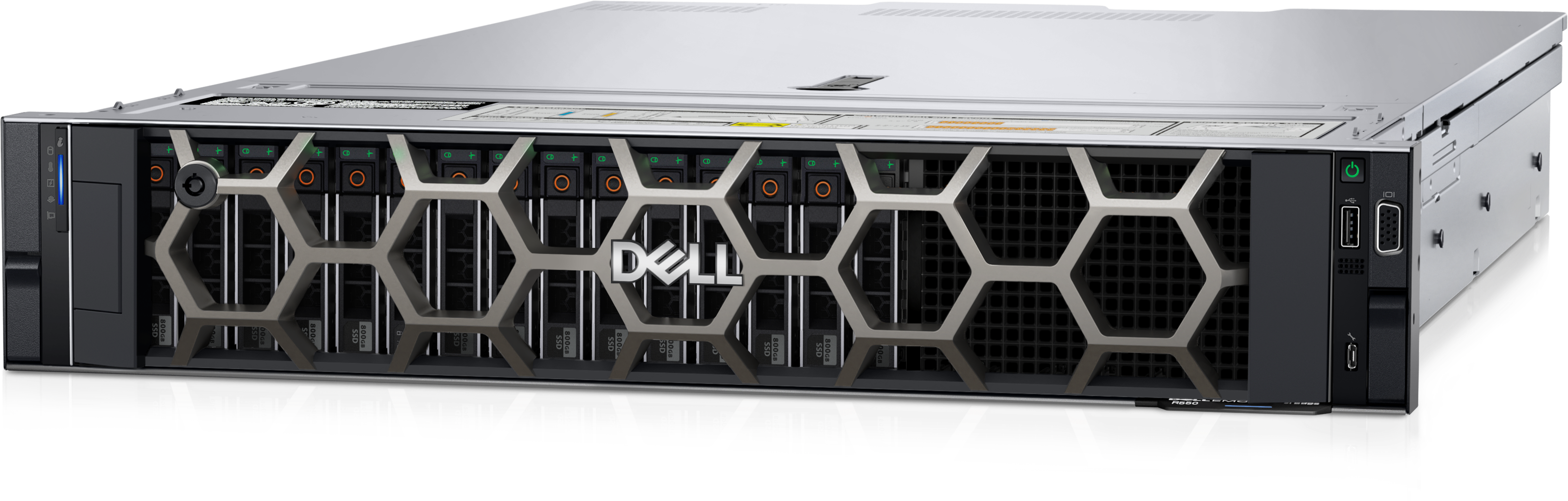 Dell PowerEdge R550 Rack Server - W/ Intel Xeon Scalable - 16GB