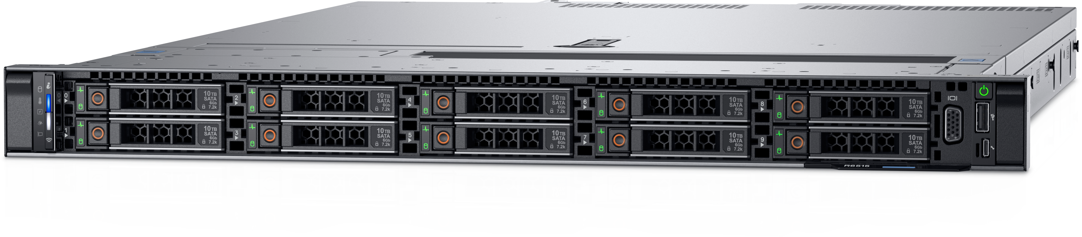 Dell PowerEdge R6515 Rack Server- W/ AMD EPYC 7313P Processor - 16GB