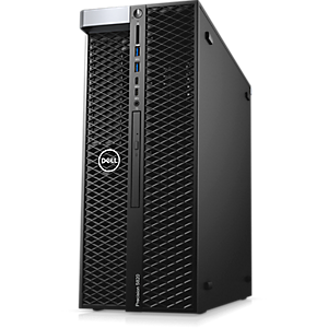 Dell Precision 5820 Tower, Intel® Xeon® W-2223, NVIDIA® T400, 4 GB GDDR6, 3 mDP, 8GB, 512G, Windows 10 Pro for Workstations (up to 4 cores