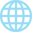 AI Digital Assistant Globe Simple Icon