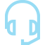 AI Digital Twin Headset Icon