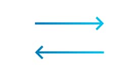 Dell Service Illustration - Advanced Exchange - Arrows