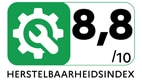 HERSTELBAARHEIDINDE - 8,8