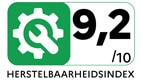 HERSTELBAARHEIDINDE - 9,2