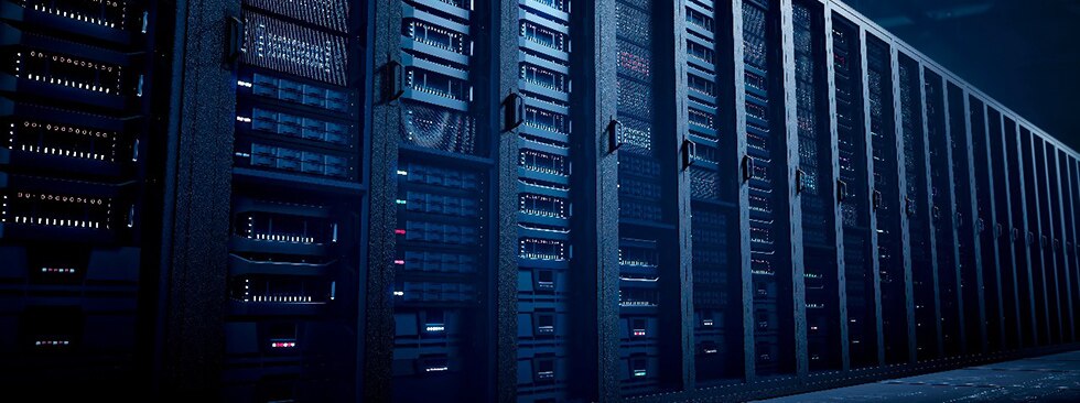 Server Room, Data Center, Artificial Intelligence, 5G Technology, Technology