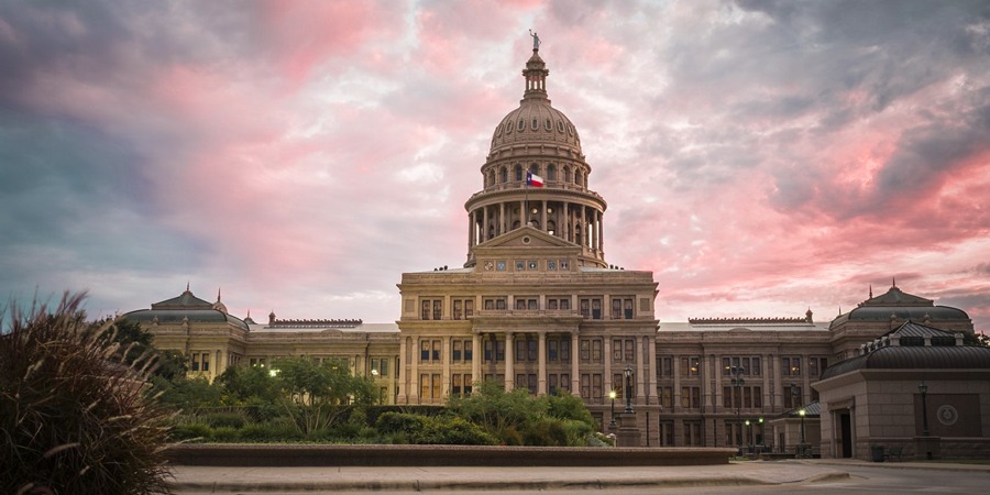 Capitol-byggnaden i Texas