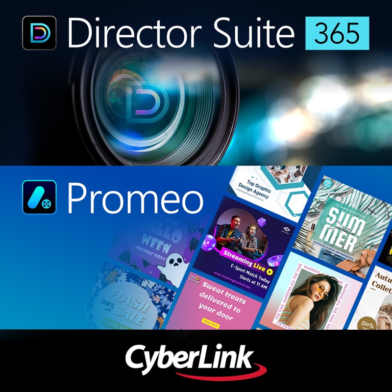 CyberLink Director Suite 365 with Promeo