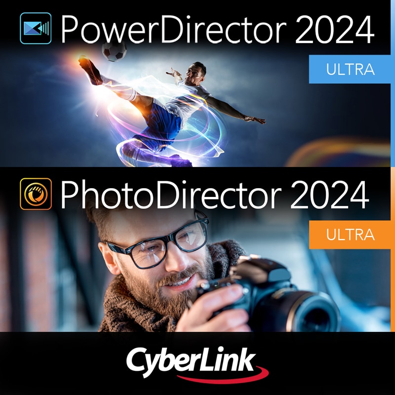 CyberLink PowerDirector and PhotoDirector 2024