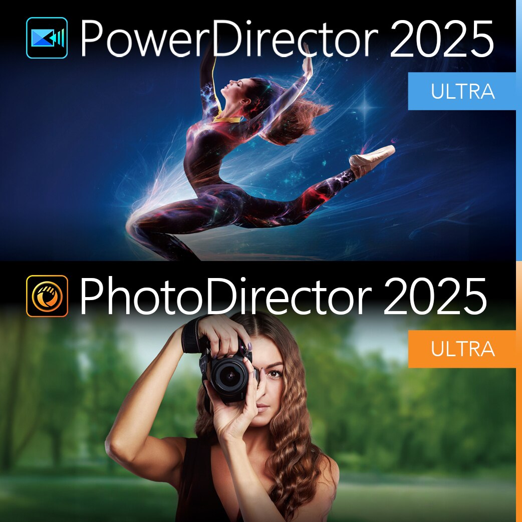 CyberLink PowerDirector und PhotoDirector 2025