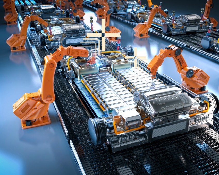 B2B Active Prospect "Learning" Campaign Lifestyle - Orange Robotic Arms