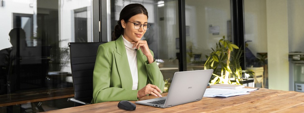 Young Professional Specialist Working from Office