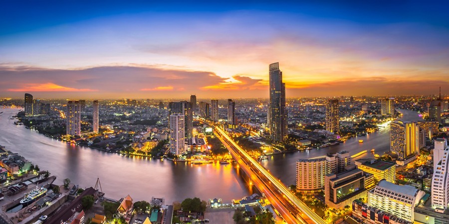 Skyline Bangkok Thailand