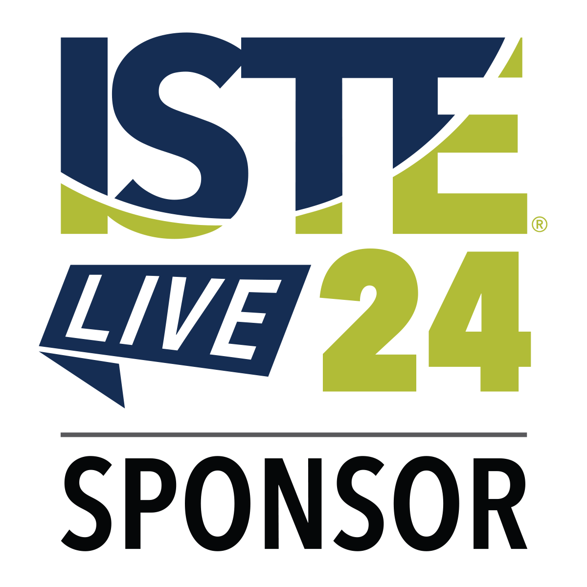 ISTE 2024 Sponsor Logo 
