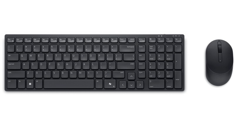 Clavier et souris silencieux Dell - KM555