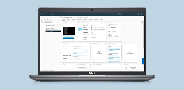 Latitude 5450 Laptop with VxRail Screenfill