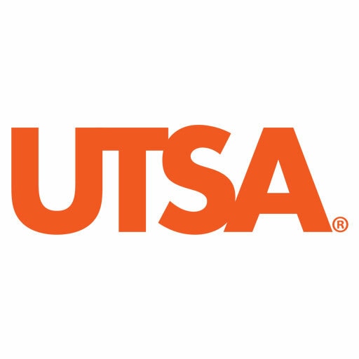 Het logo van de Universiteit van Texas in San Antonio (UTSA)