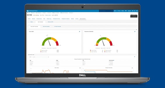 Latitude 14 5000 Series Notebook with OME Power Manager screenfill