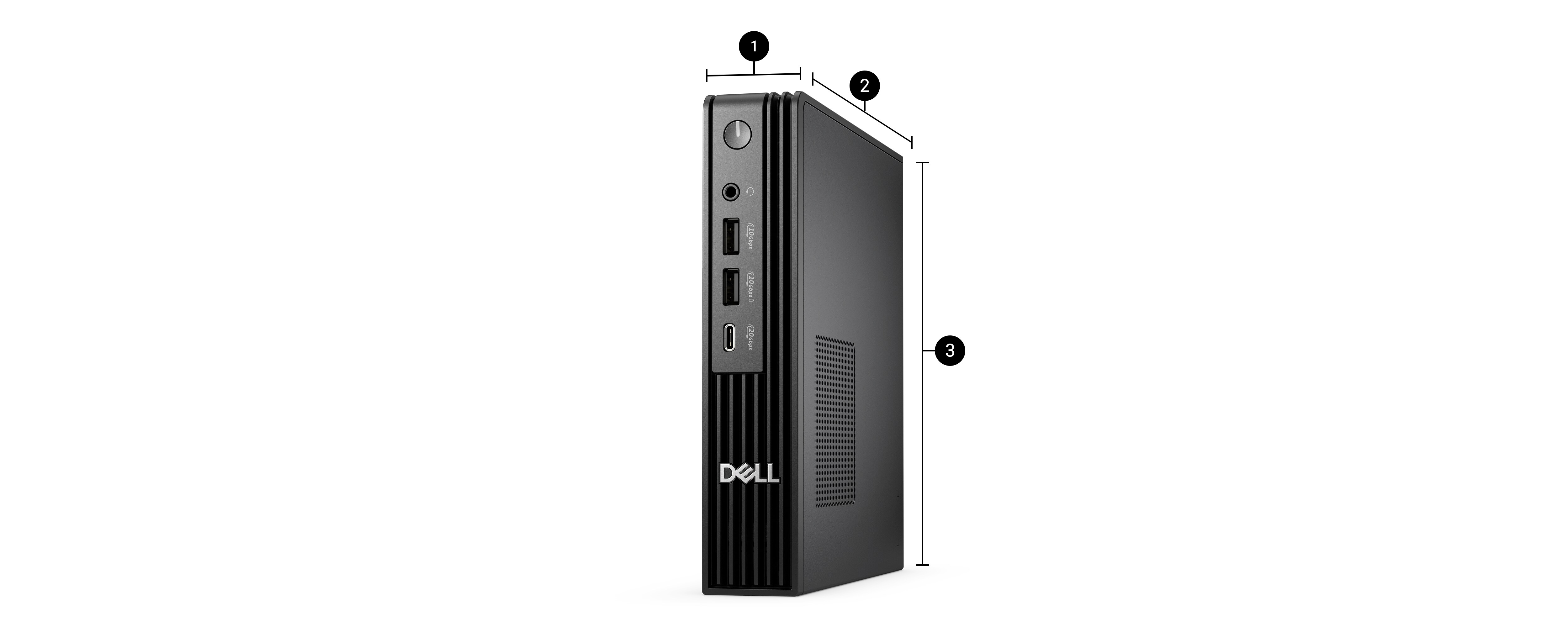 Dell Pro Micro Desktop Plus Front