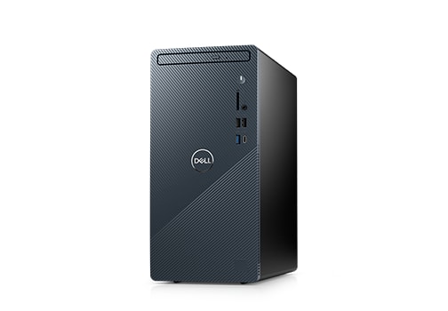 Picture of Dell Inspiron 3910 Desktop in a white background. 