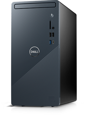 Picture of Dell Inspiron 3910 Desktop in a white background.
