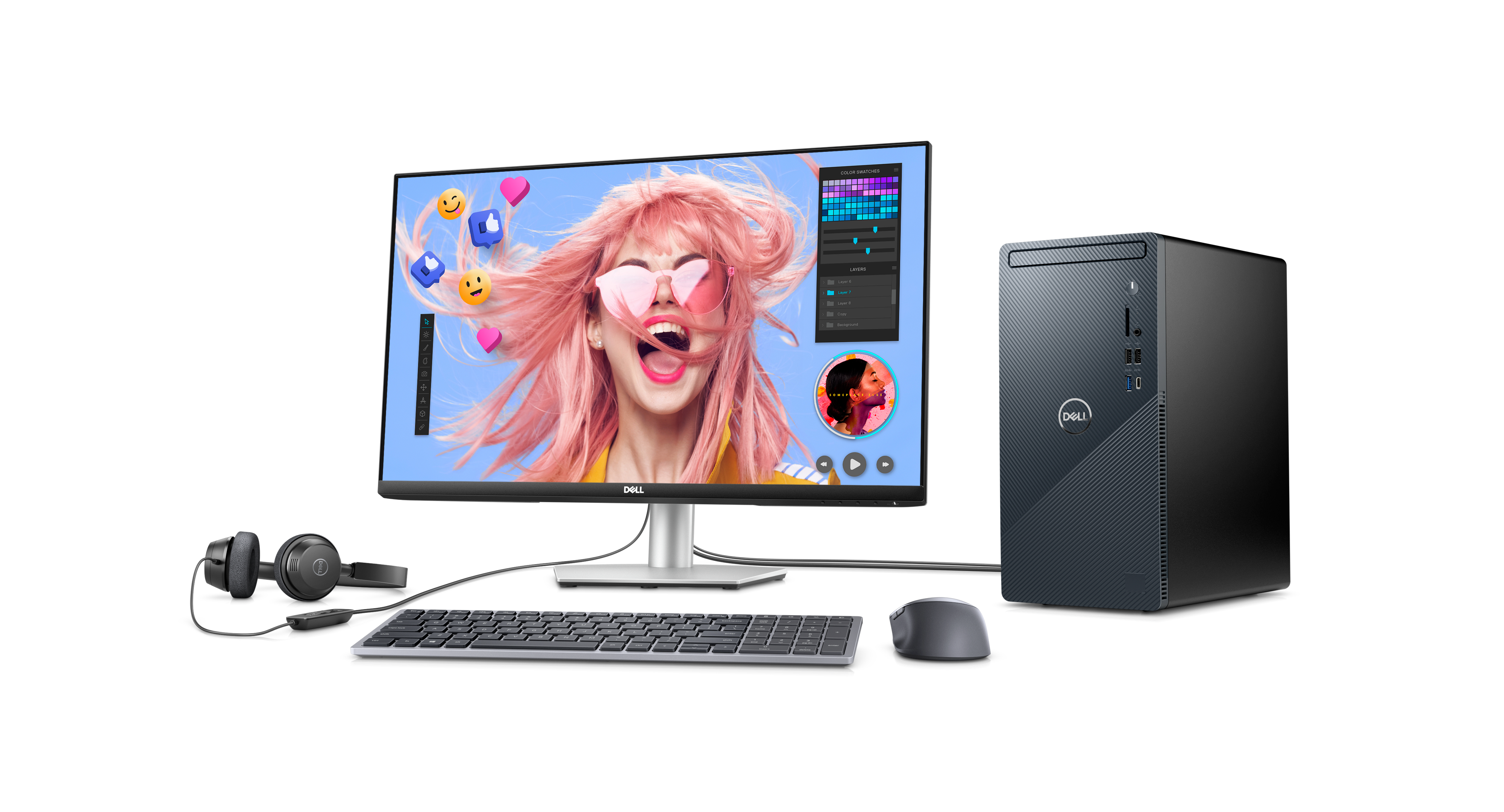 サロン専売】 高性能 デスクトップパソコン ビジネスPC SSD256 HDD2TB