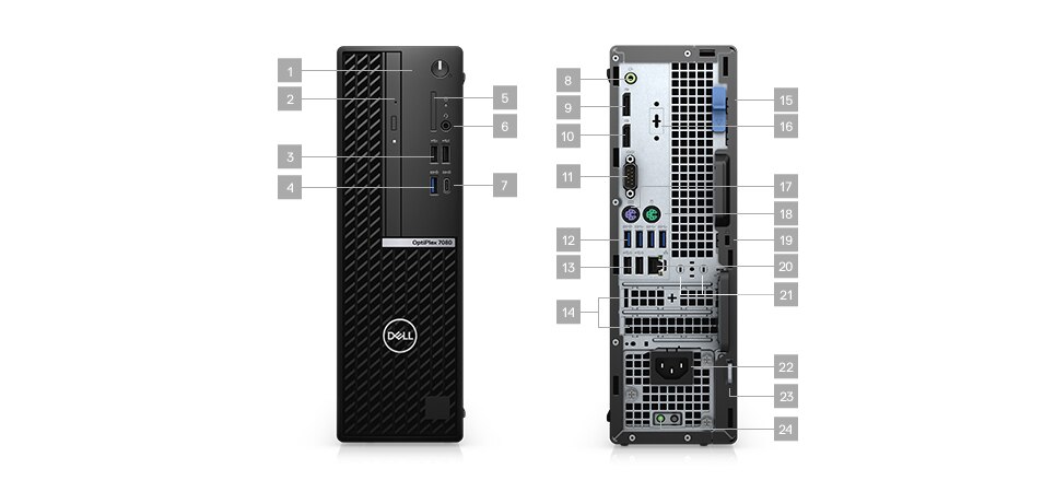 Amazon.com: Dell Optiplex 7080 SFF Desktop | Core i7-10700