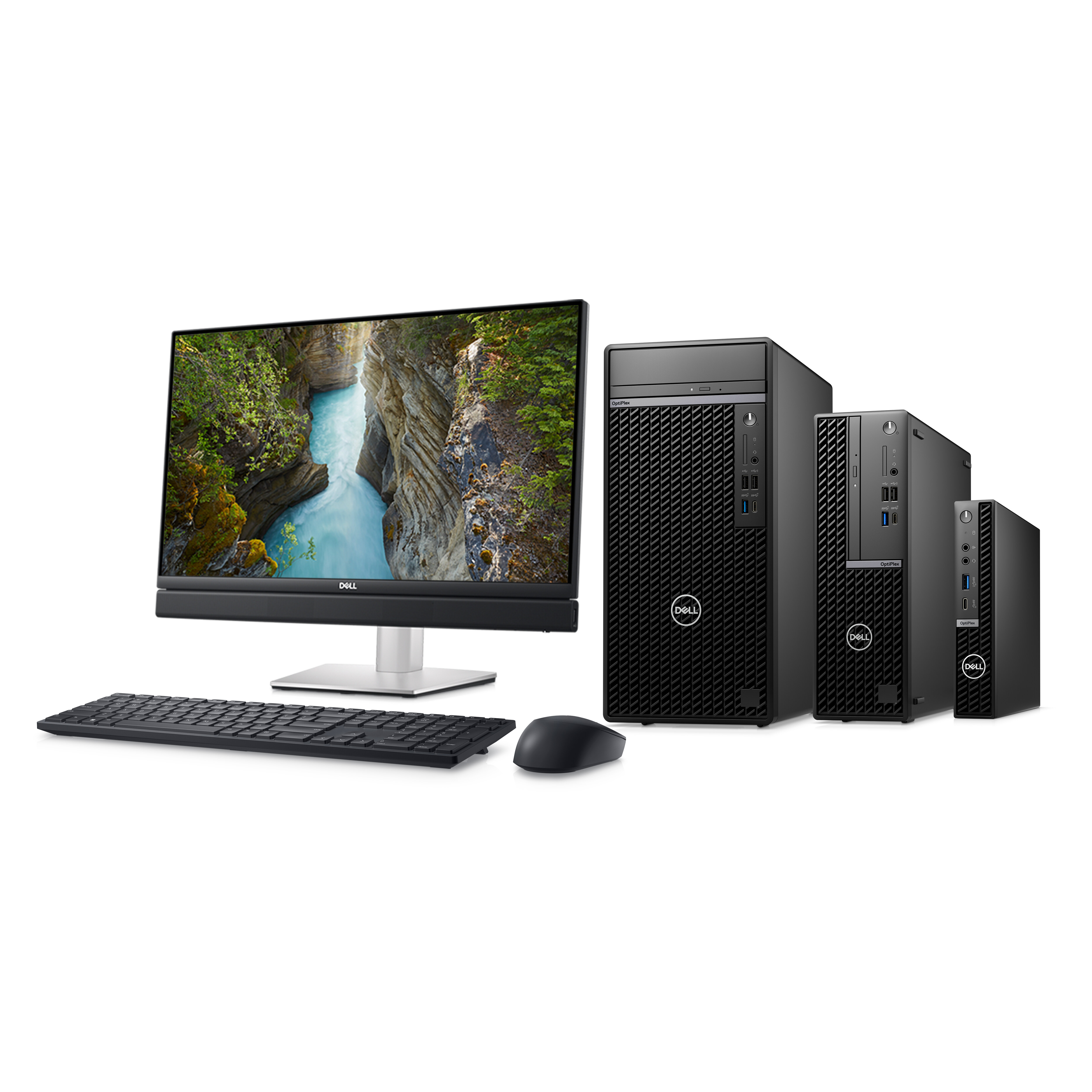 Dell OptiPlex 7410 All In One - all-in-one - Core i7 13700 2.1 GHz - vPro  Enterprise - 16 GB - SSD 256 GB - LED 23.81 - JFY4R - All-in-One Computers  