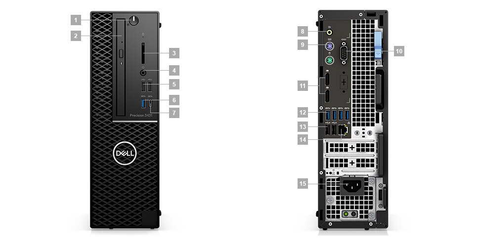 Precision 3431 Desktop Workstation with 9th Gen Intel Dell Middle East
