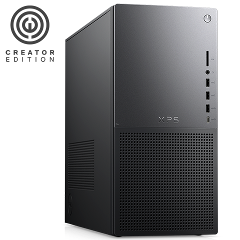 XPS Desktop 13th Gen Intel® Core™ i7-13700K Windows 11 Home NVIDIA® GeForce RTX™ 4060 Ti, 8 GB GDDR6 32 GB DDR5 1 TB SSD + 2 TB HDD Push your creative limits with a desktop redesigned for elite performance, endless expandability and accelerated speed.