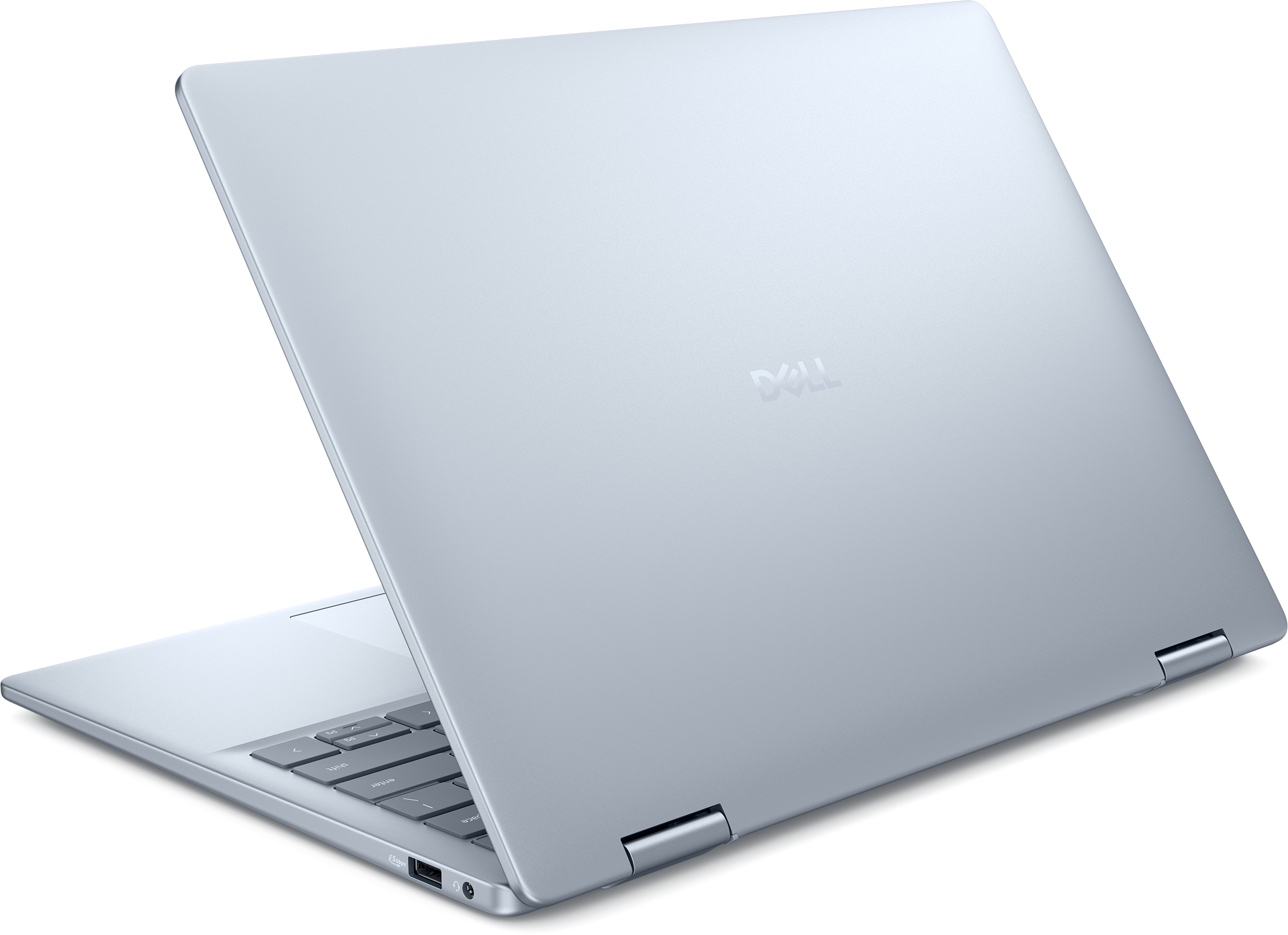 View 背面 Dell Plus 14 AMDノートパソコン。