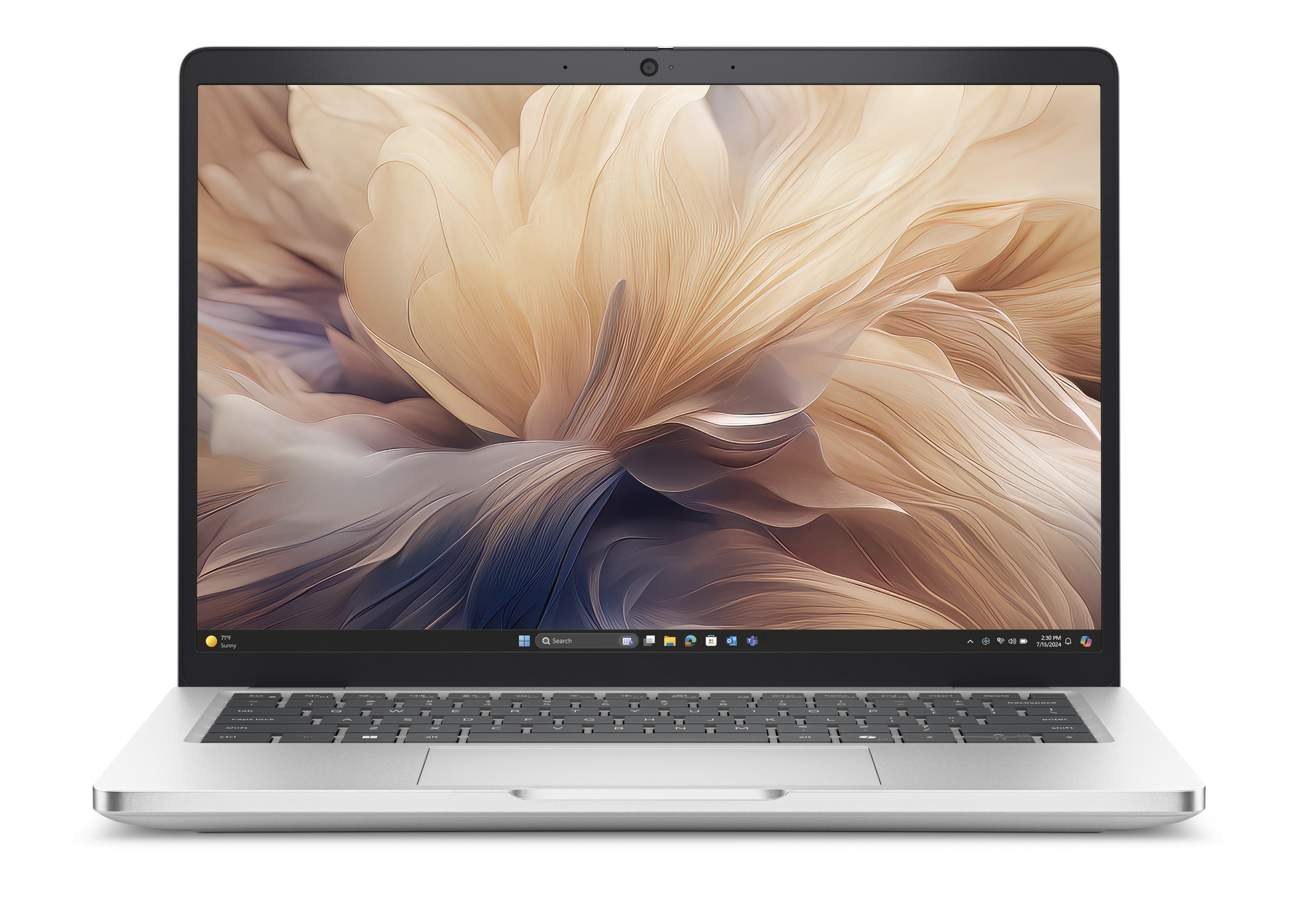 Image showing front of Dell Pro 13 Plus.
