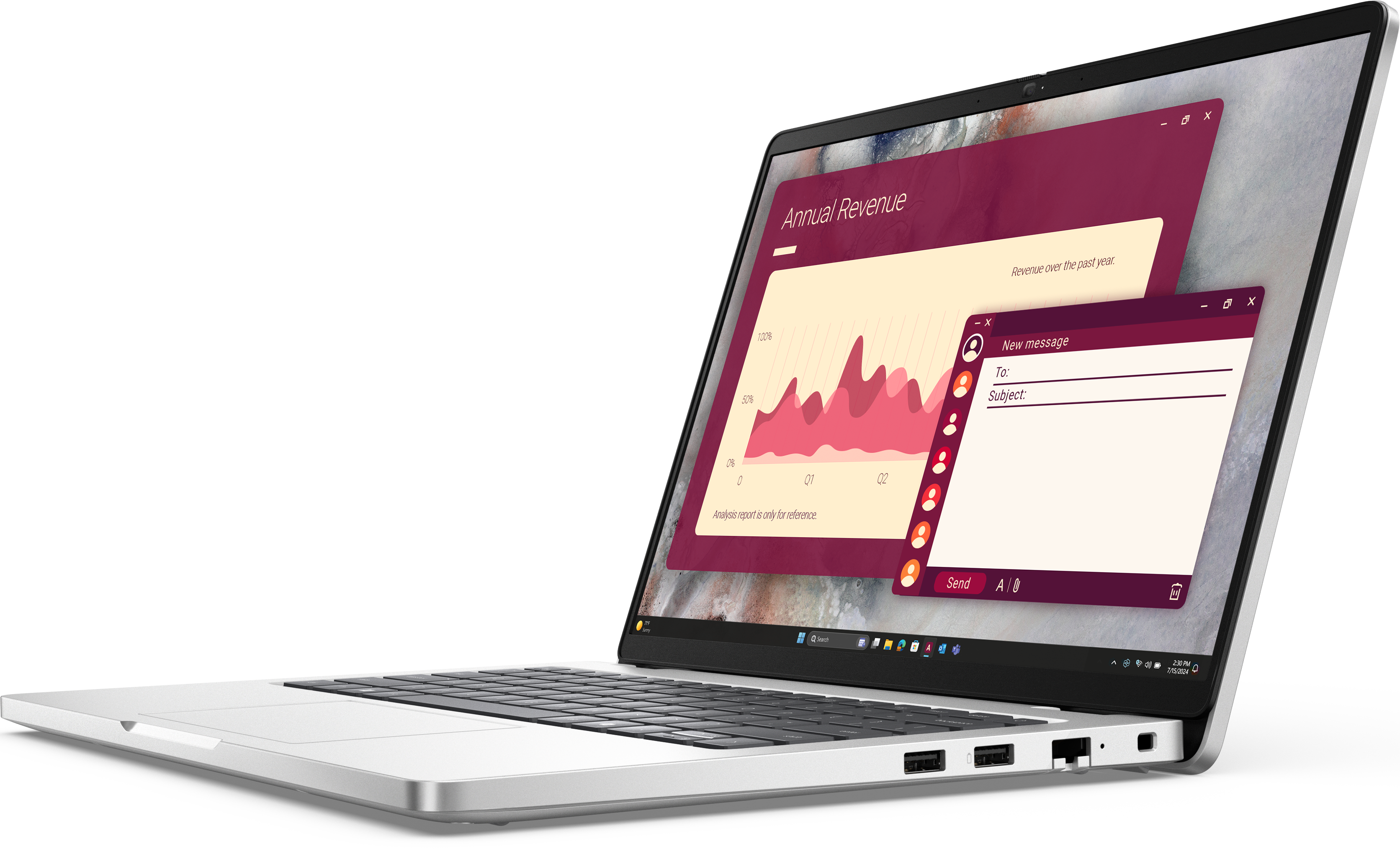 配备 HD/FHD 摄像头的 Dell Pro 14 笔记本电脑