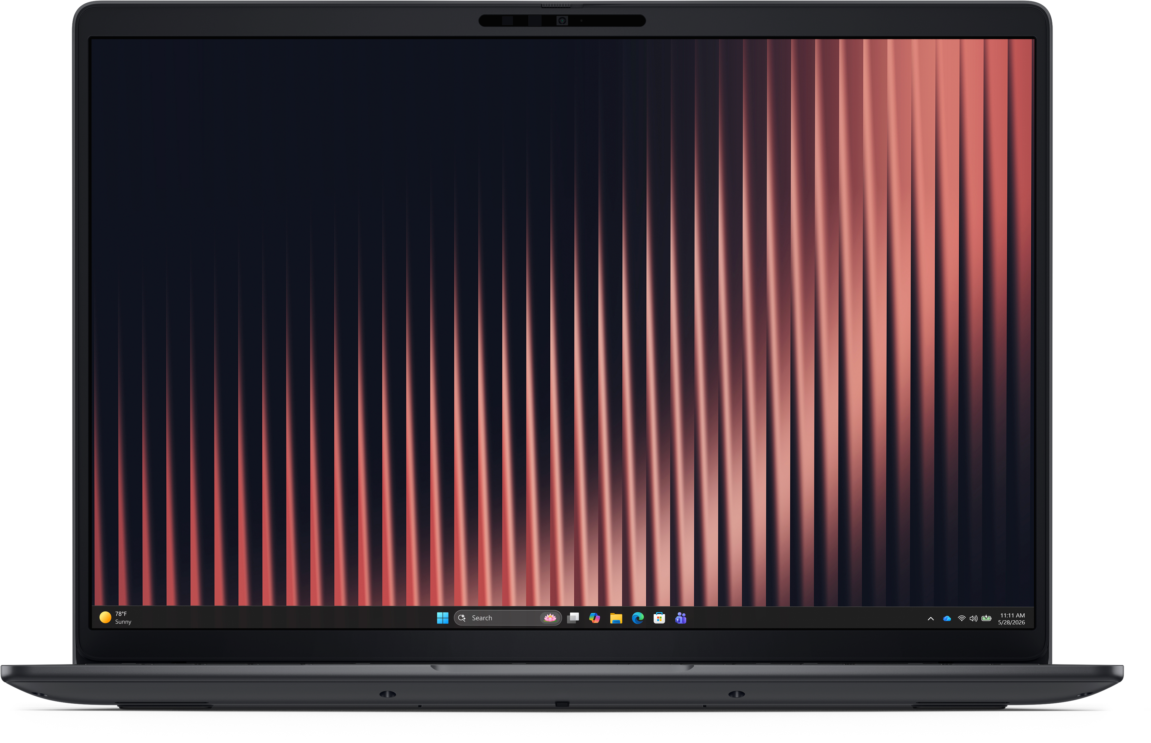 View forward-facing Dell Pro 3 Series P316265 Laptop.