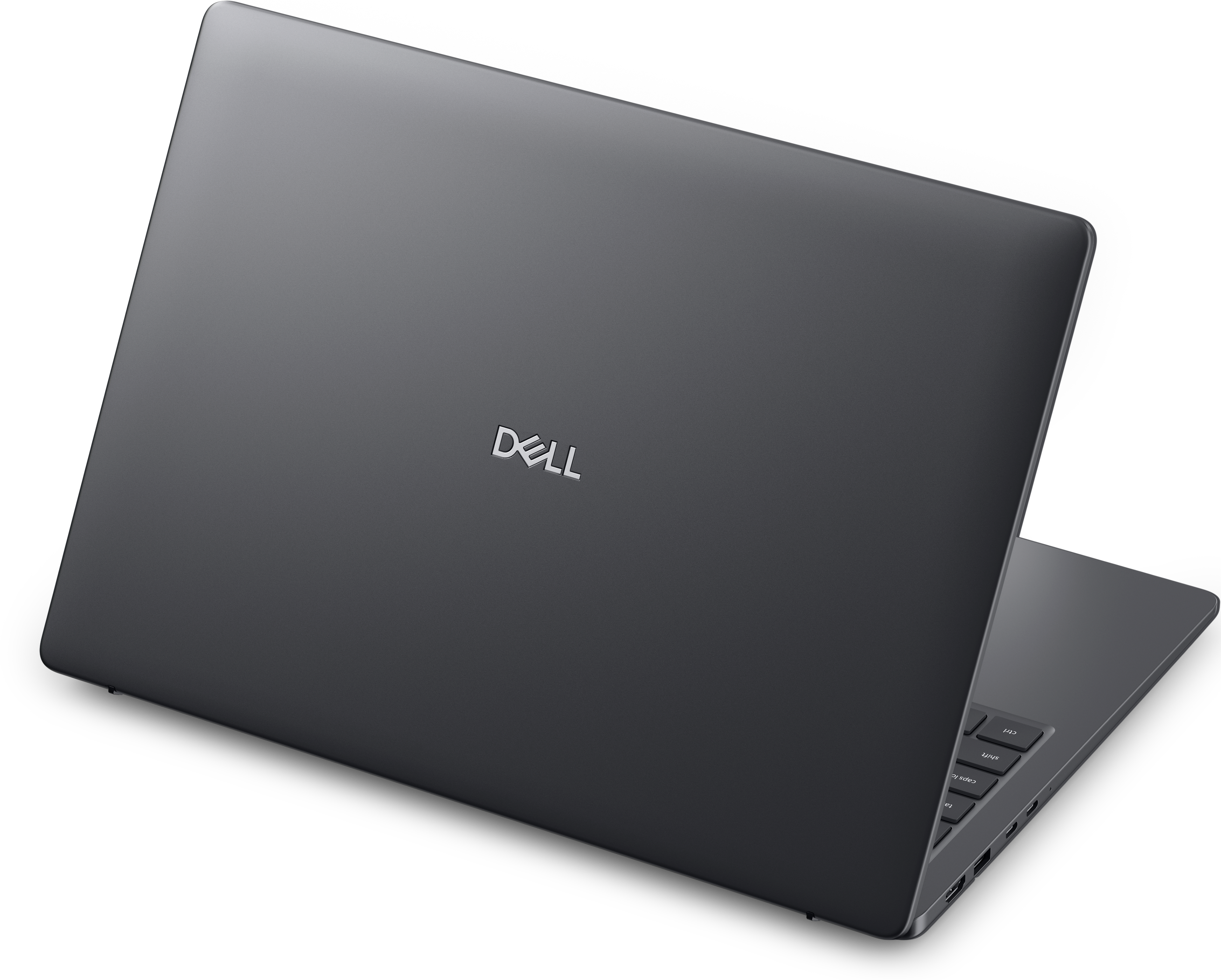 View rear-facing Dell Pro 3 Series P316265 Laptop.