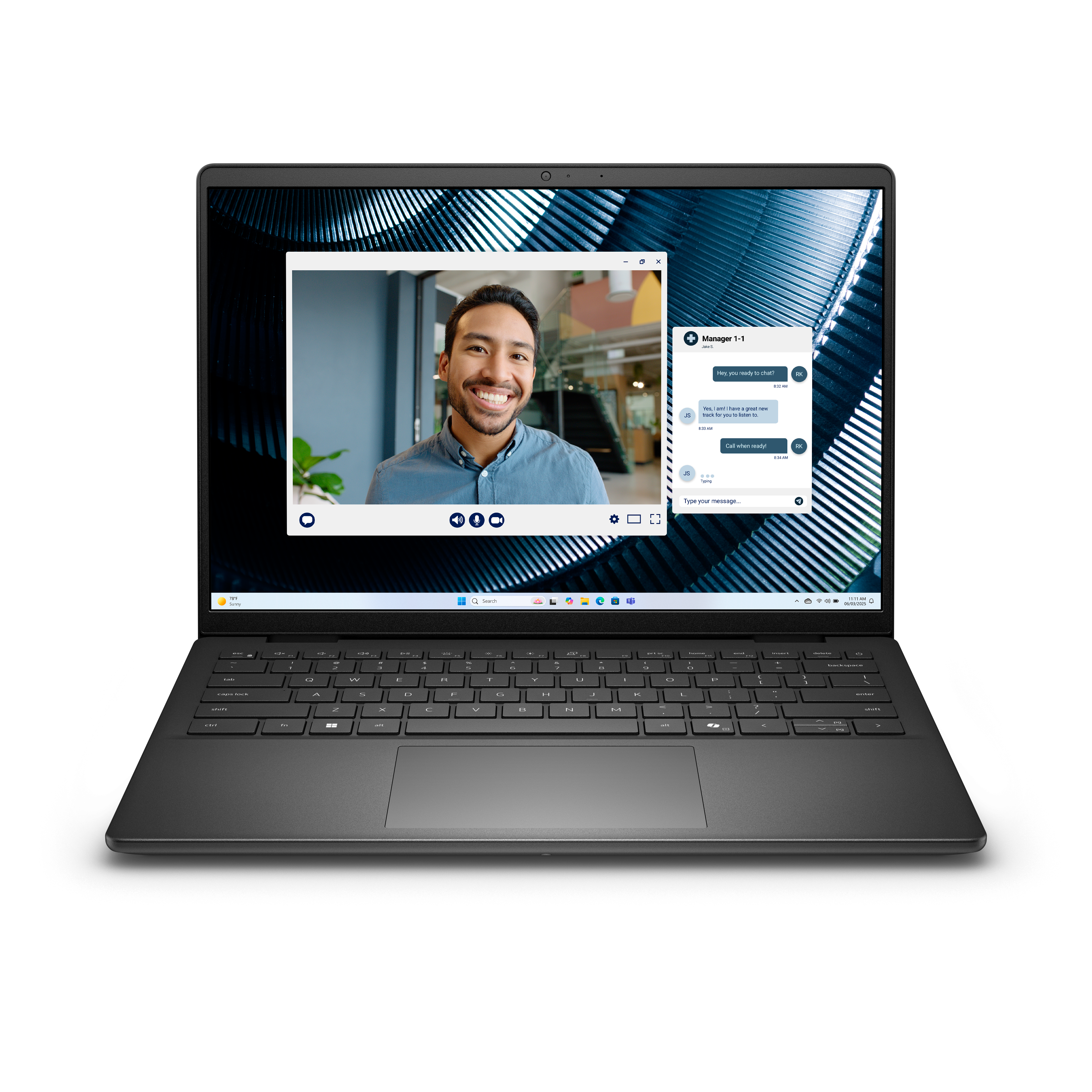 View prawy profil Dell Pro 14250