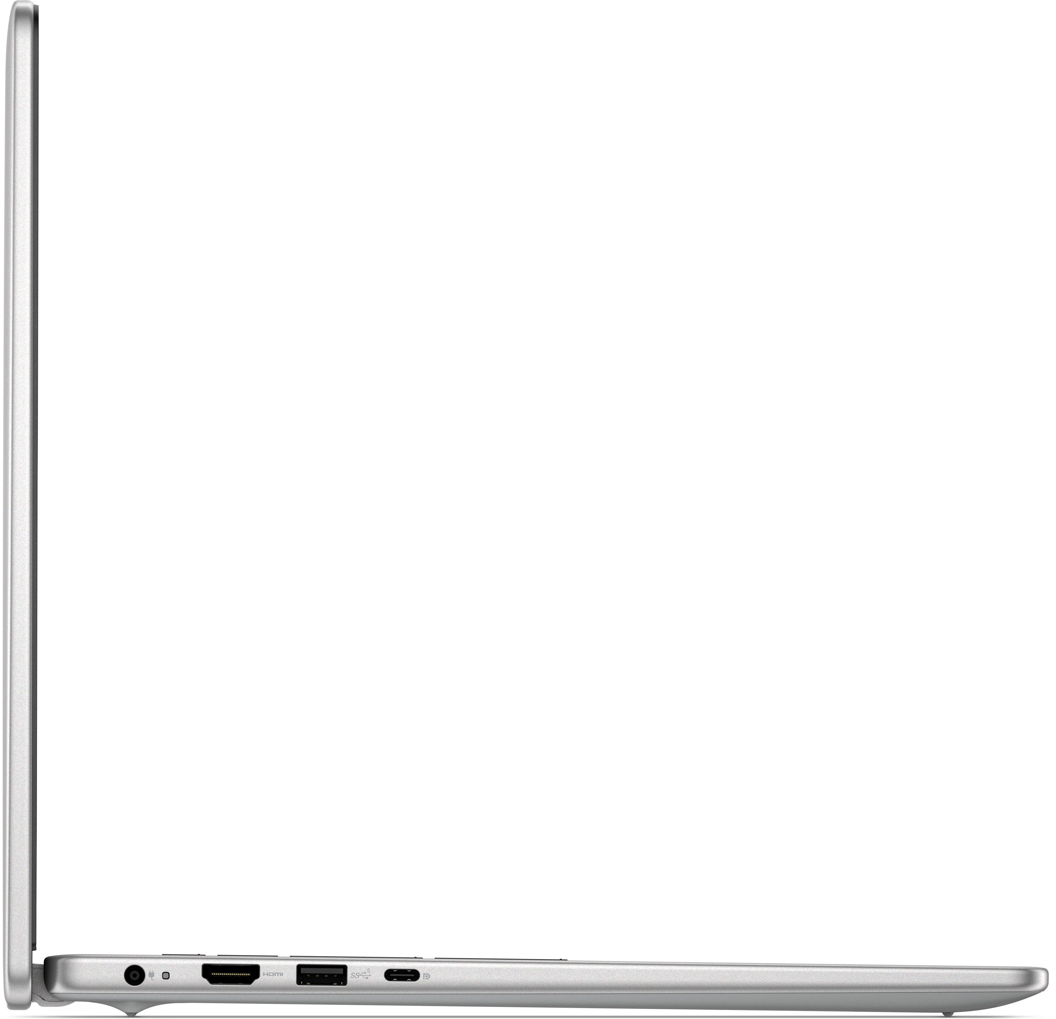 View 左プロファイル Dell 16タッチ非対応ノートパソコン