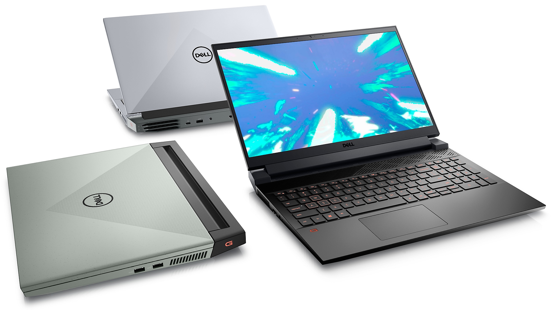 Dell G15 5520 Gaming Laptop - 15.6-inch FHD 120Hz Display, Core i5-12500H, 8GB DDR5 RAM, 512GB SSD, NVIDIA RTX 3050 4GB GDDR6, Intel Wi-Fi 6, Windows 11 Home - Dark Shadow Grey