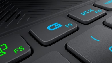 Clavier pour ordinateur portable gaming Dell G-Series 15 5530.