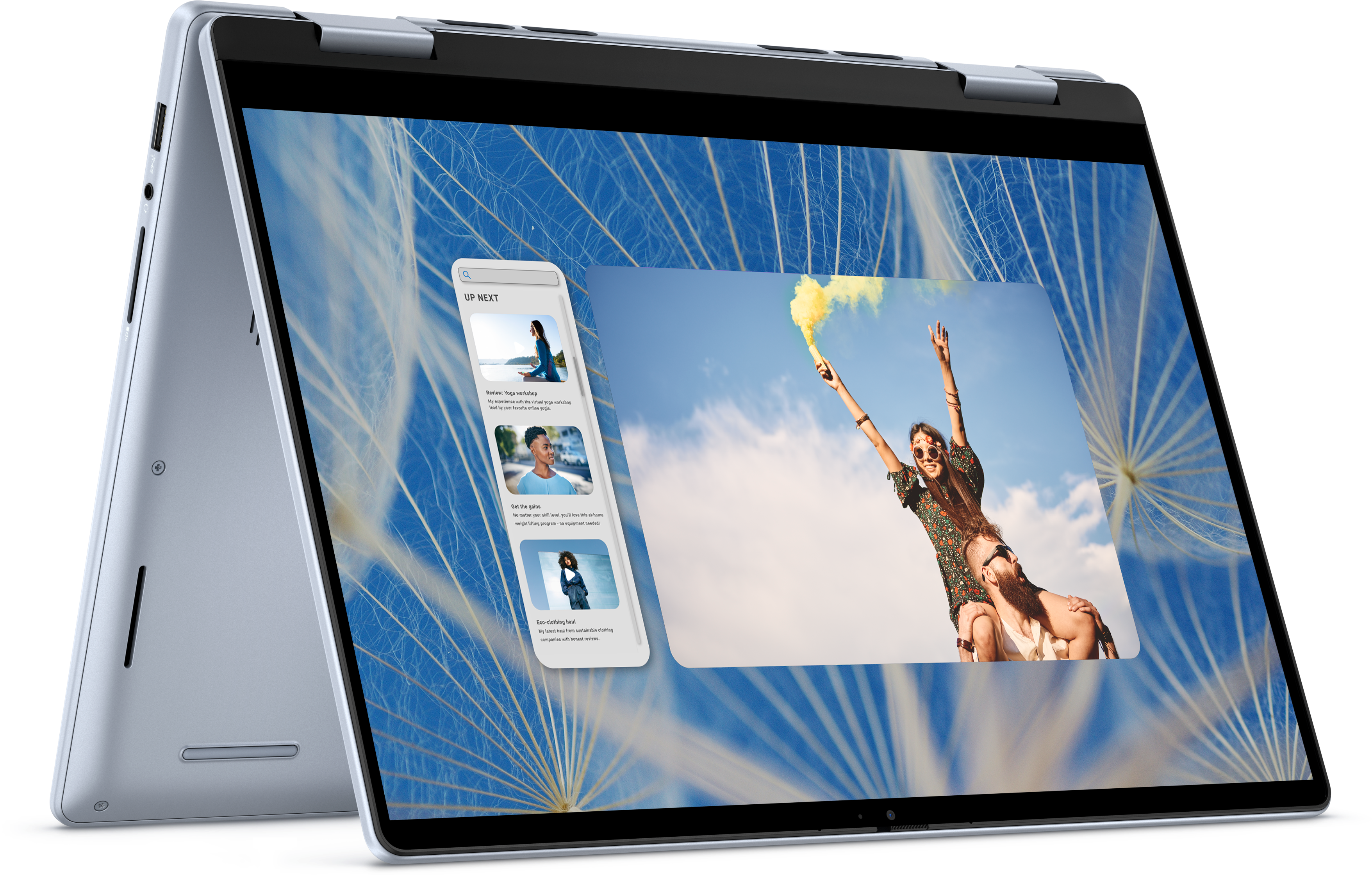 Dell Inspiron 14 7440 2-in-1 7440-INS-1002-BL | Intel Core Ultra 5 120U | 8GB RAM | 512GB SSD | 14" FHD+ Touch Display | Windows 11 Home | Ice Blue | 1-Year Warranty 3 notebook inspiron 14 7440 t ice blue gallery 4