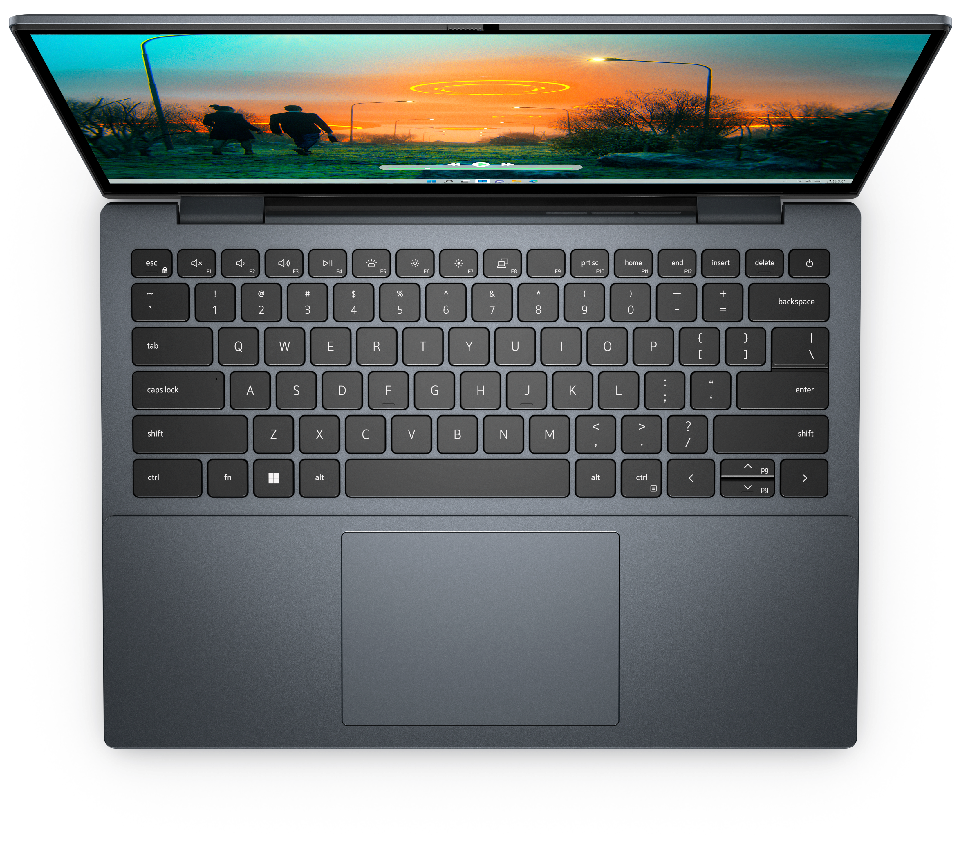 View von oben nach unten Inspiron-14-5435