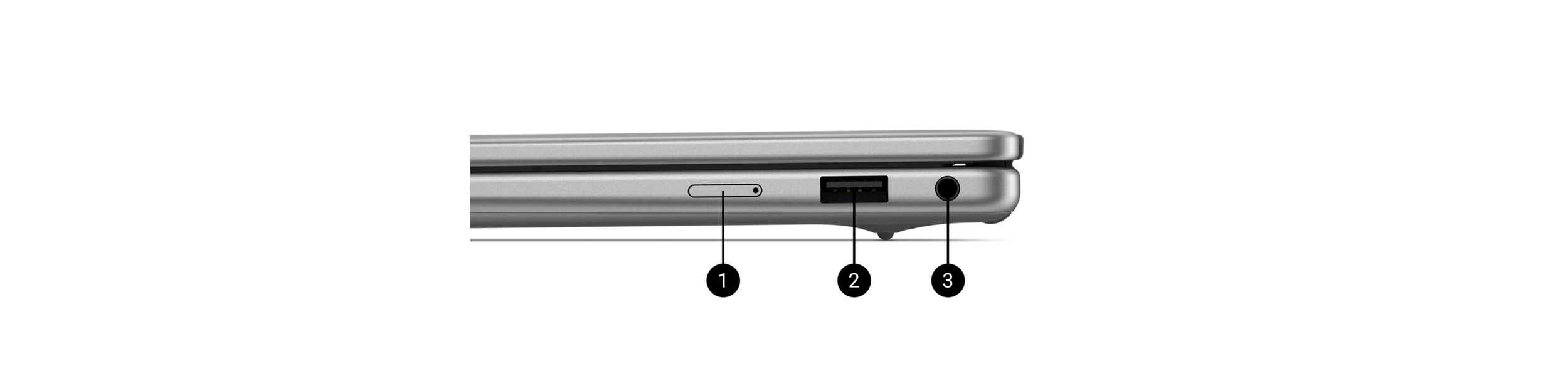 Portátil Latitude 7455: puertos y ranuras